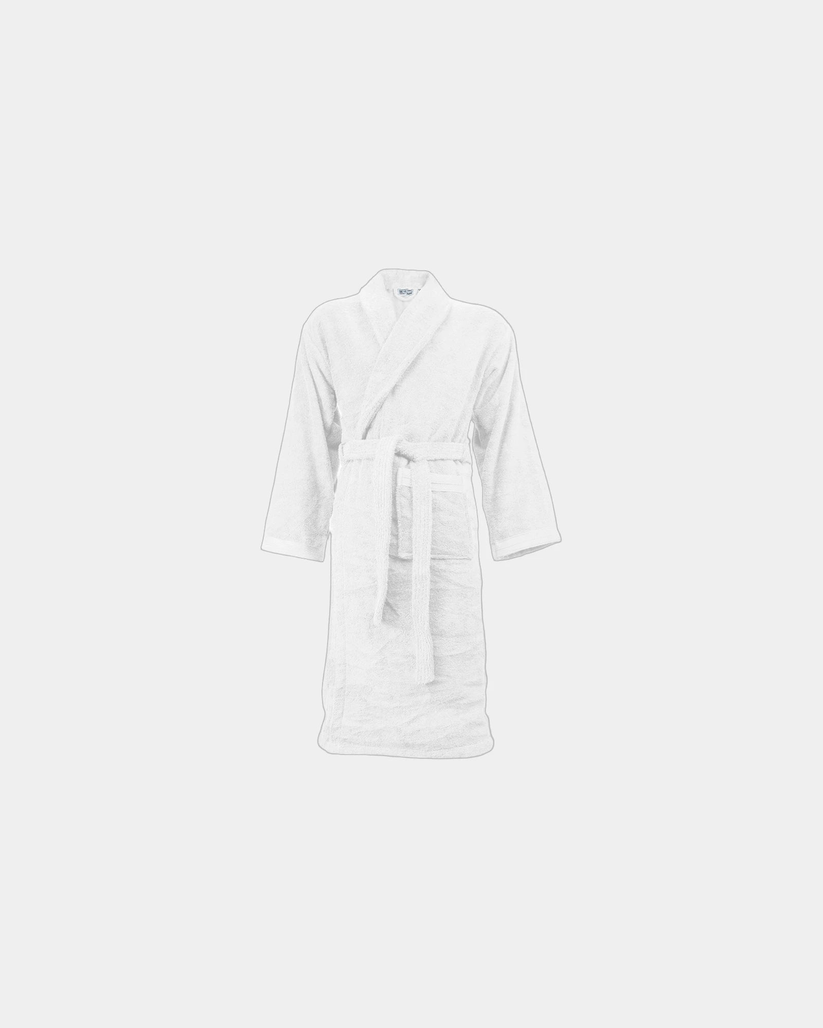 Peignoir éponge coton bio 420g/m² à personnaliser - White