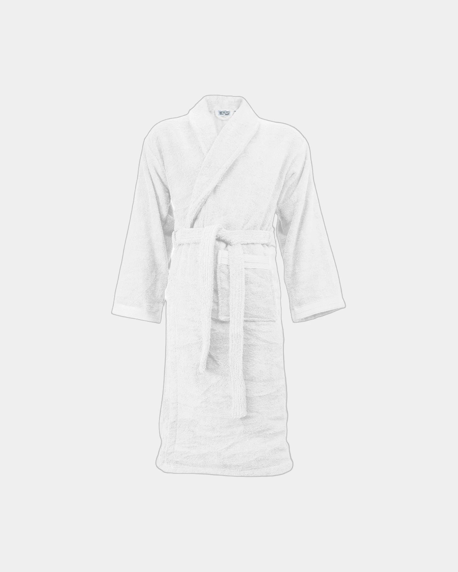Peignoir éponge coton bio 420g/m² à personnaliser - White