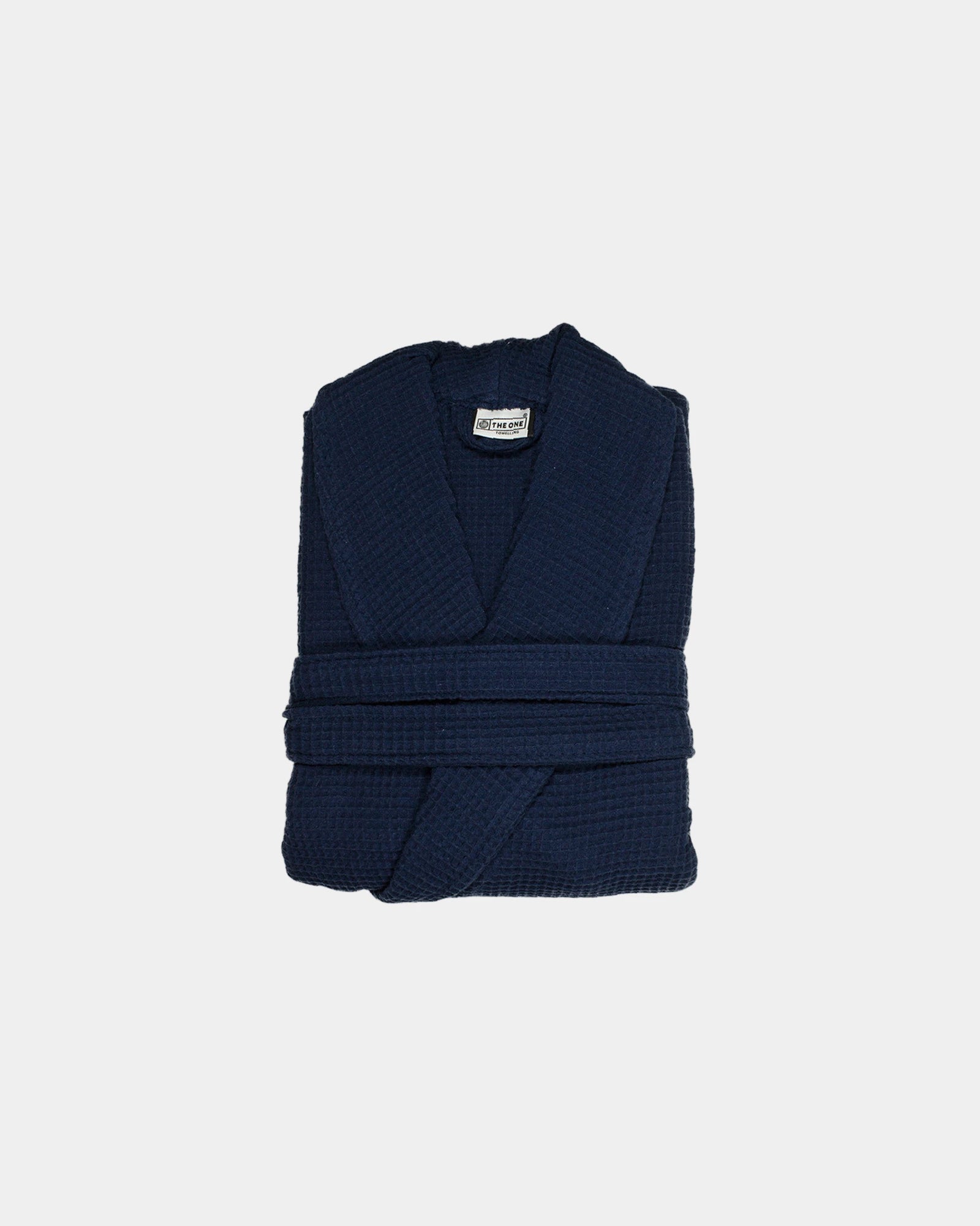 Peignoir éponge coton 230 g/m² à personnaliser - Navy Blue