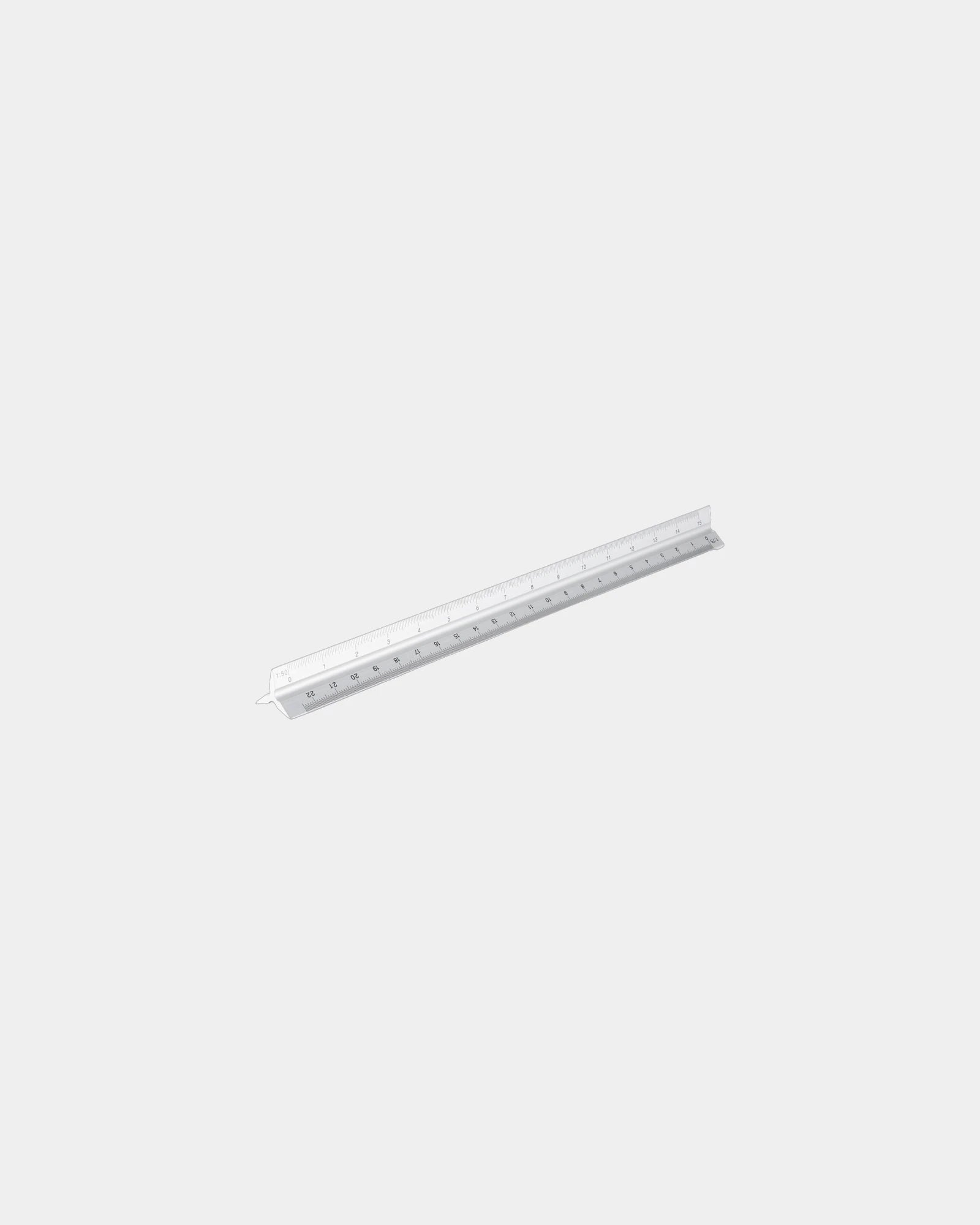 Règle triangulaire aluminium 30 cm à personnaliser - 1