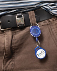 Porte-clés ABS recyclé RCS à personnaliser - 7