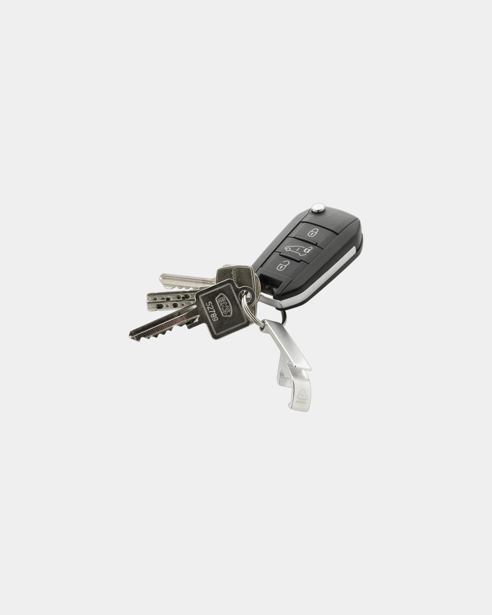 Porte-clés décapsuleur aluminium recyclé à personnaliser - 8