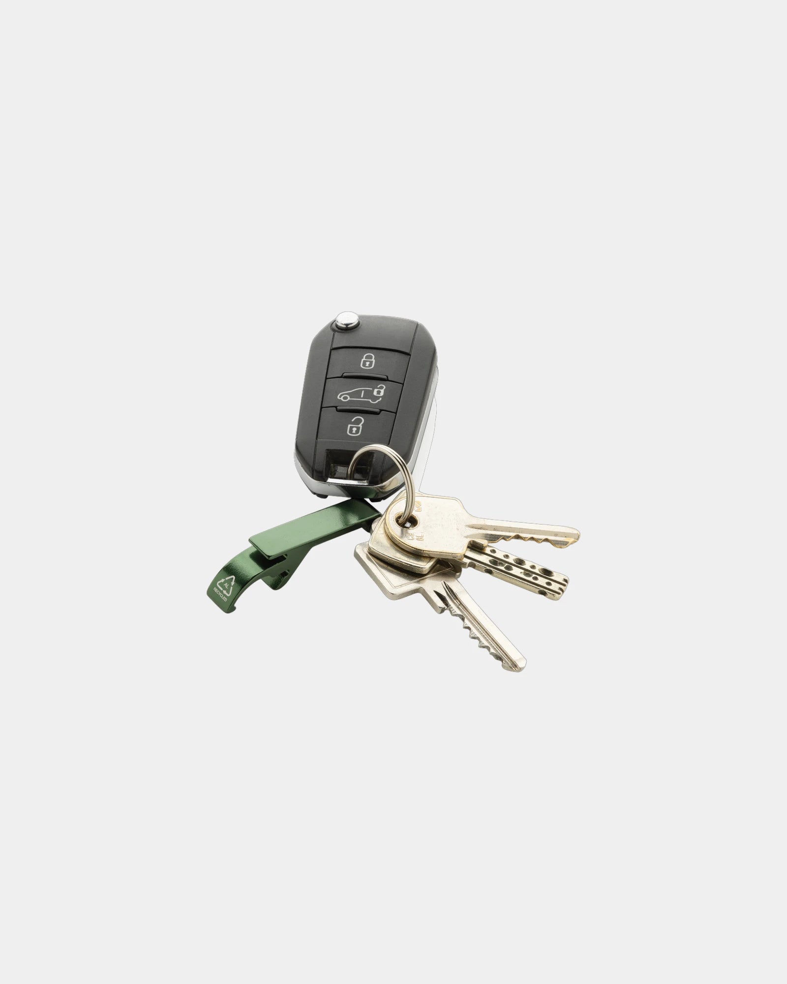 Porte-clés décapsuleur aluminium recyclé à personnaliser - 23
