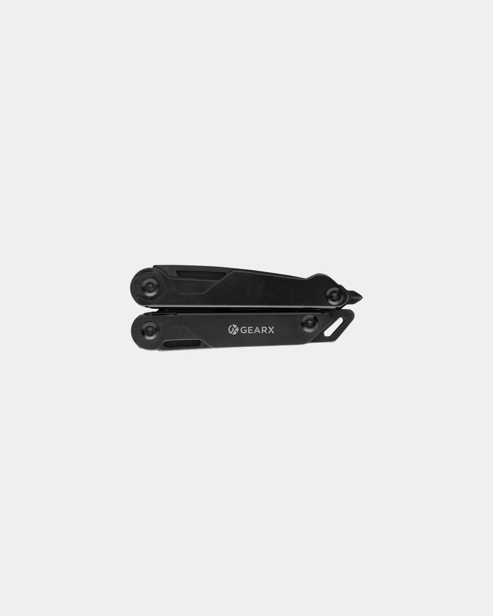 Pince multifonction acier inox Gear X à personnaliser - Noir