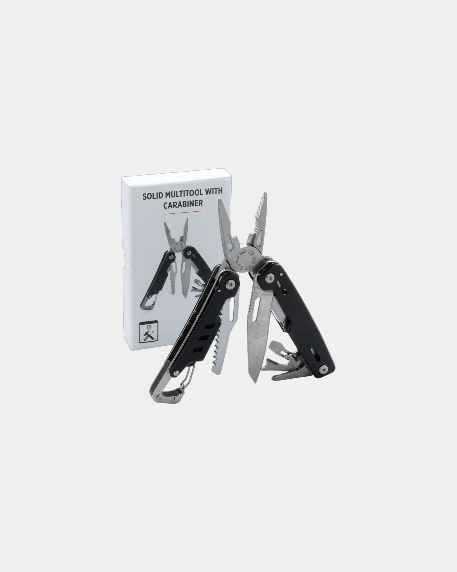 Outil multifonctions aluminium noir à personnaliser - 2
