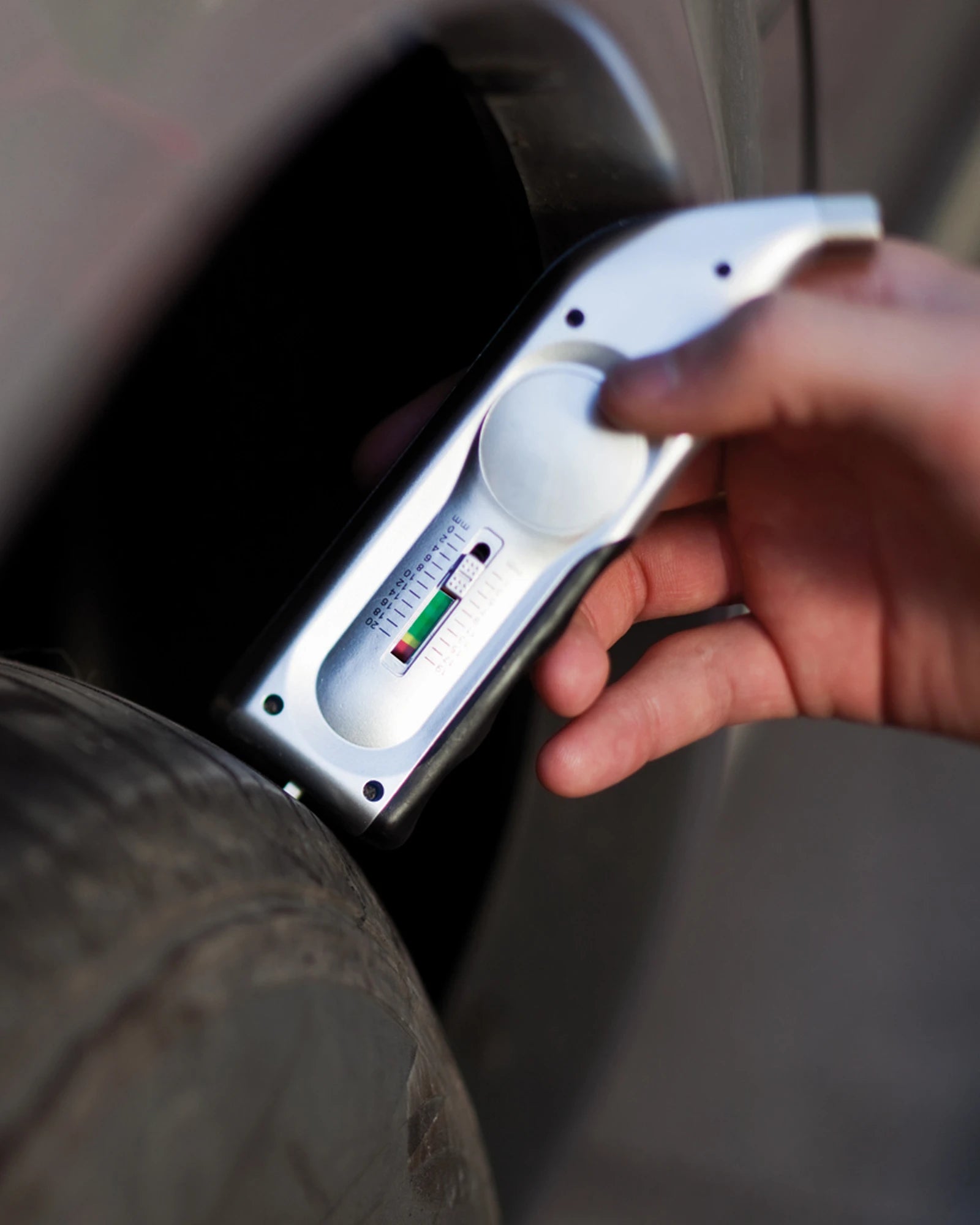 Manomètre digital ABS argent à personnaliser - 2