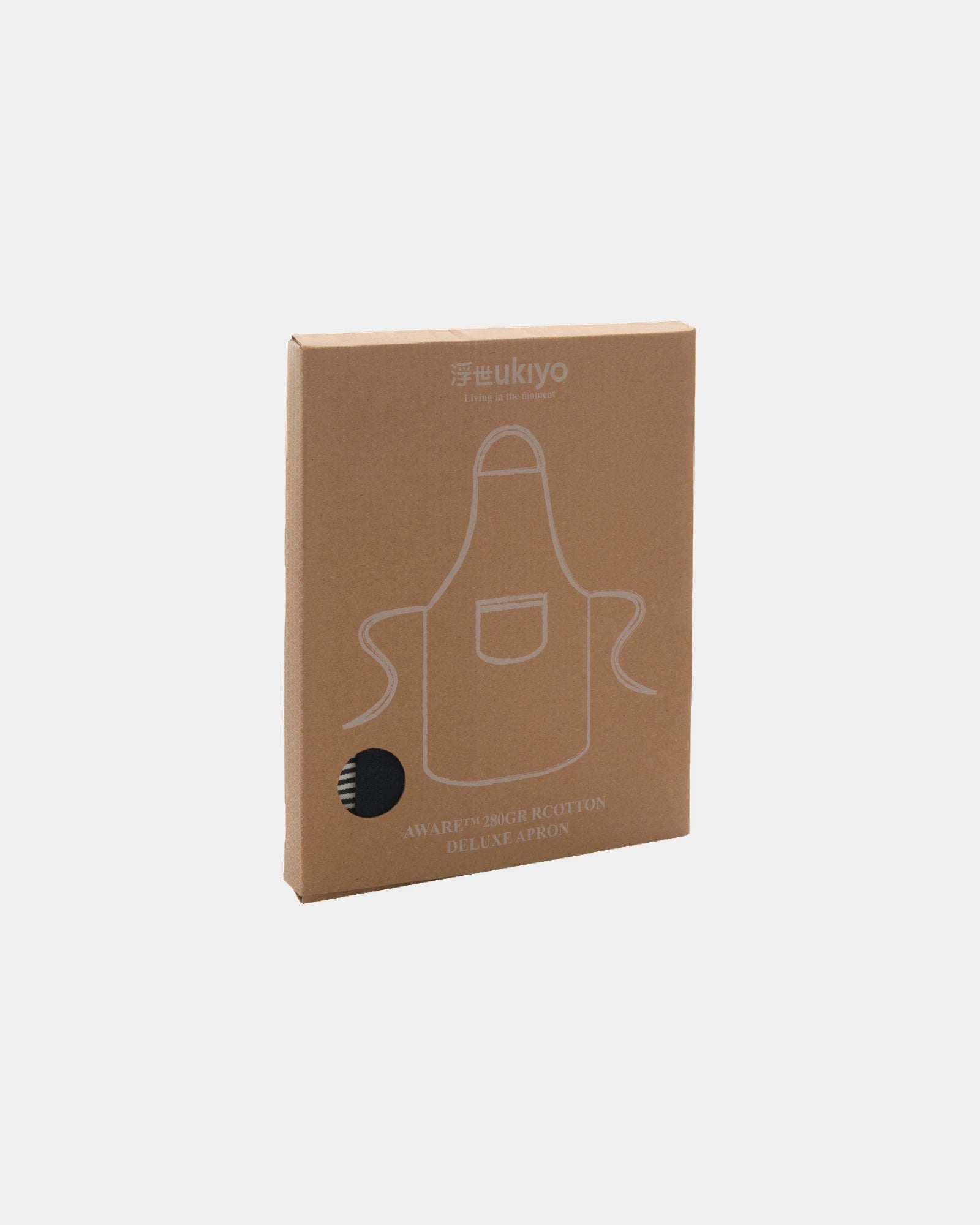 Tablier en coton recyclé Ukiyo 280gr à personnaliser
