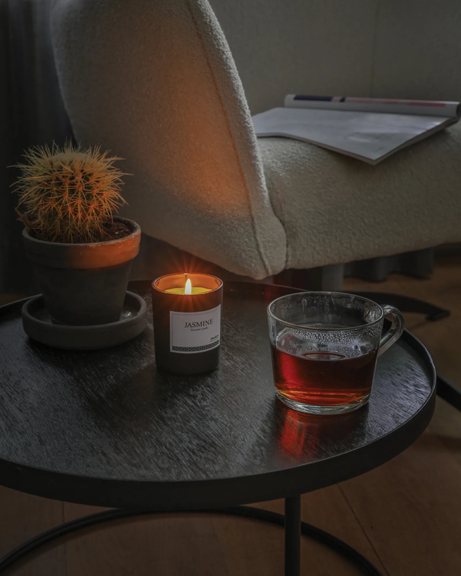 Bougie parfumée verre Ukiyo 8 x ø 6.9 cm à personnaliser - 5