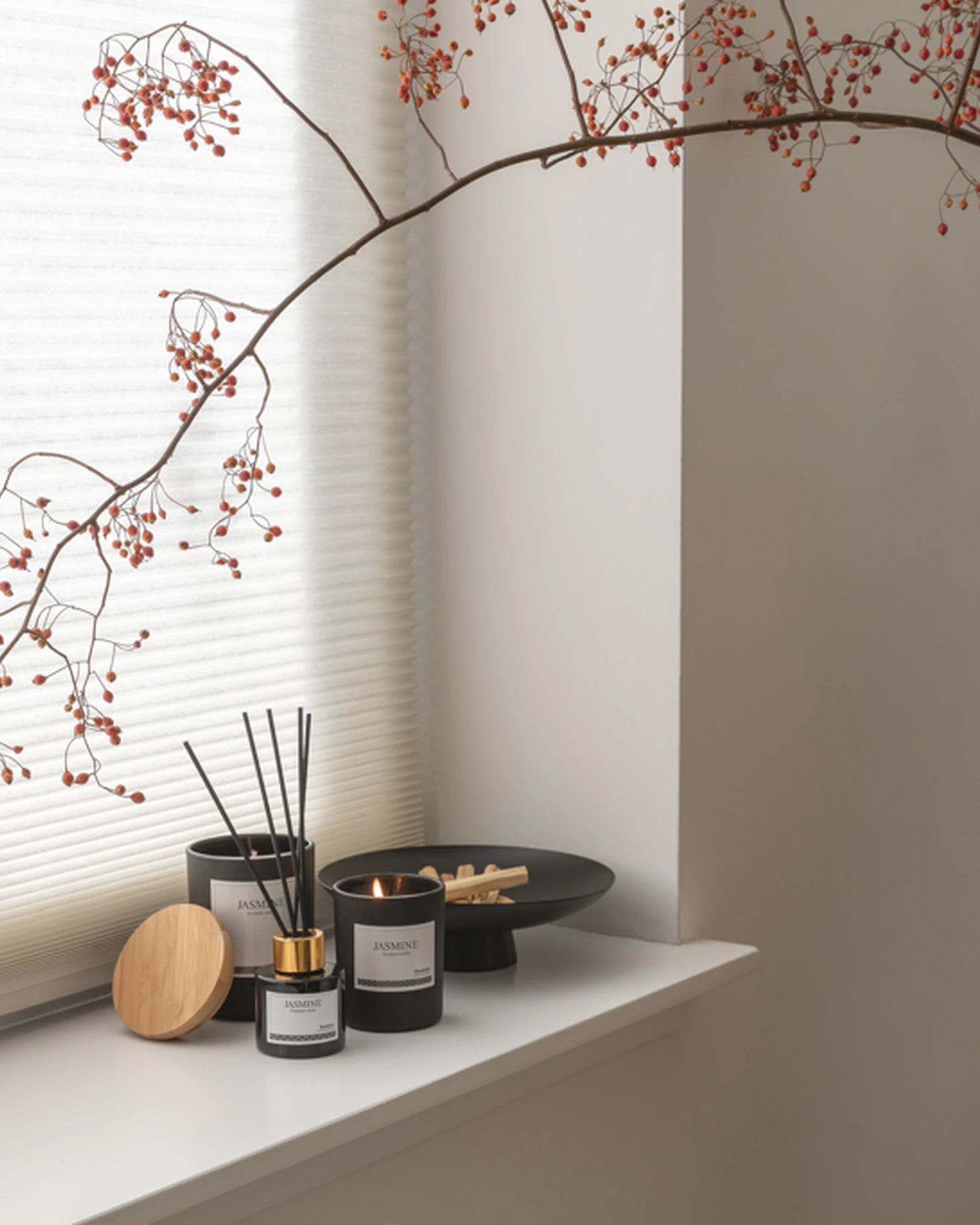 Bougie parfumée verre Ukiyo 8 x ø 6.9 cm à personnaliser - 6