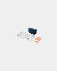 Set de premiers secours polyester à personnaliser - Bleu Marine