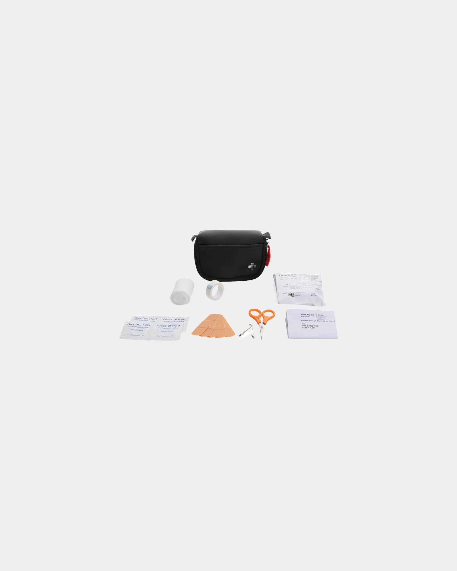 Trousse de premiers secours PU recyclé à personnaliser - Noir