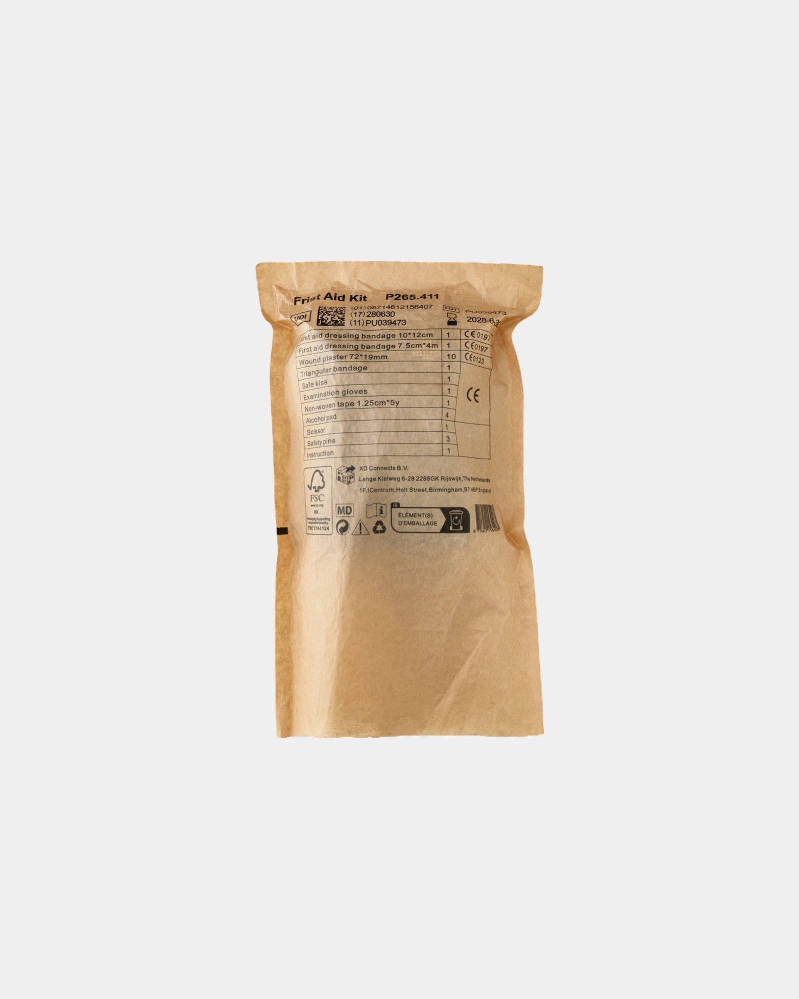 Trousse de secours PU recyclé à personnaliser