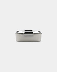 Lunch box étanche acier inoxydable recyclé 0,8L à personnaliser