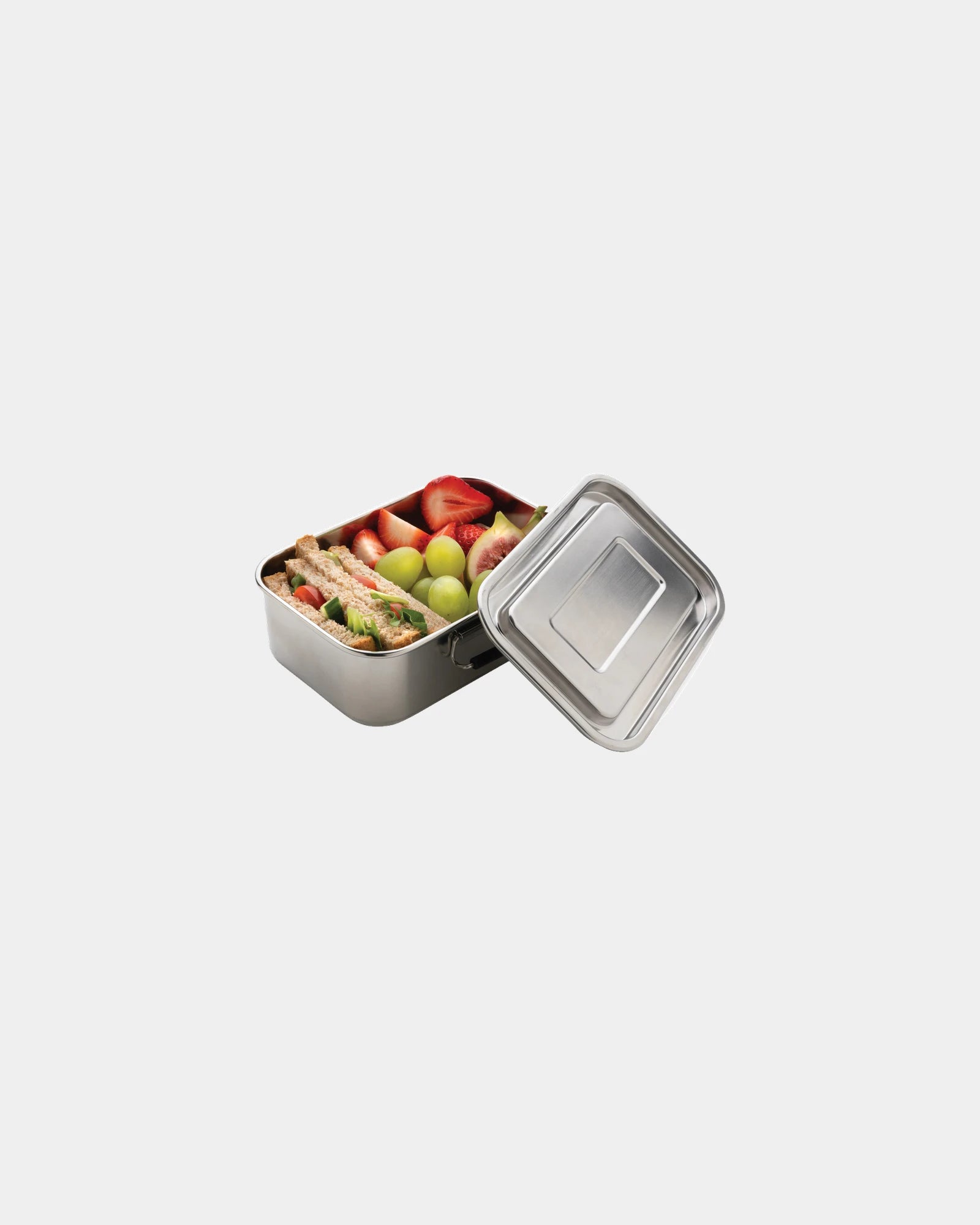 Lunch box étanche acier inoxydable recyclé 0,8L à personnaliser