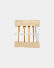 Set de couverts en bambou réutilisable à personnaliser