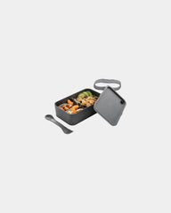 Boîte à lunch PP 0,8L avec cuillère-fourchette à personnaliser - 1