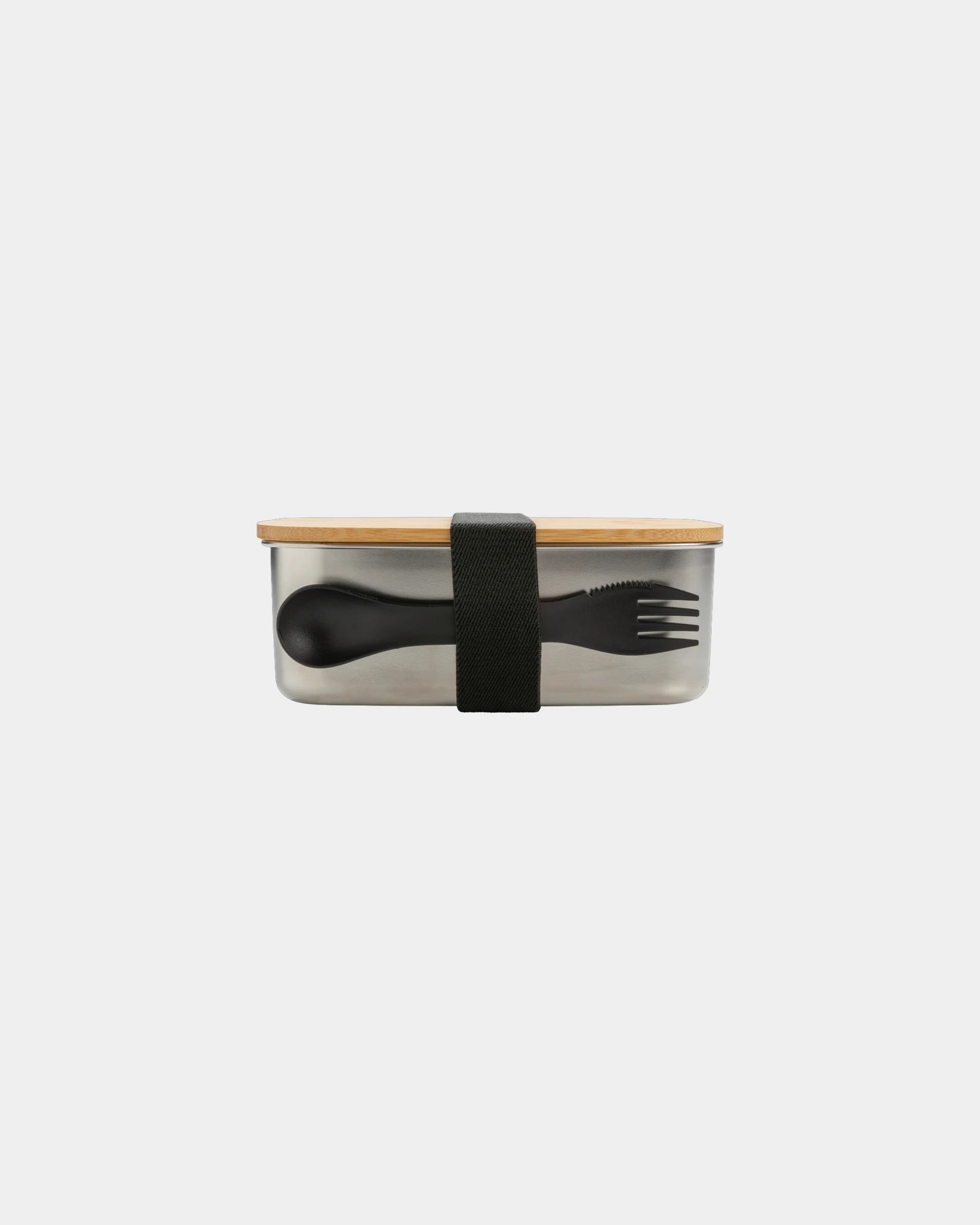 Boîte à lunch inox avec couvercle bambou 0,9L - 5