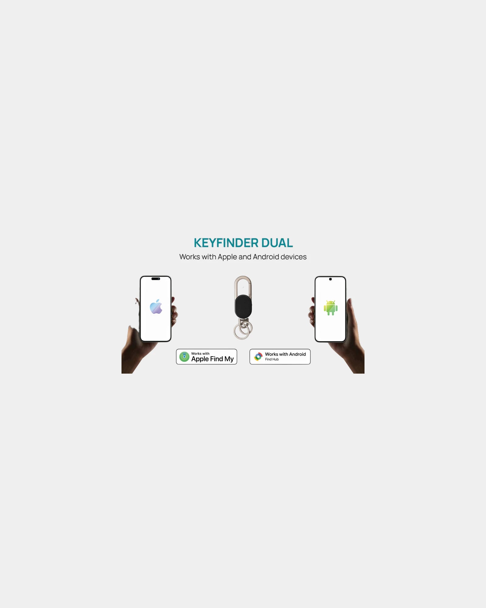 Porte-clés géolocalisation Keyfinder Dual à personnaliser - 4