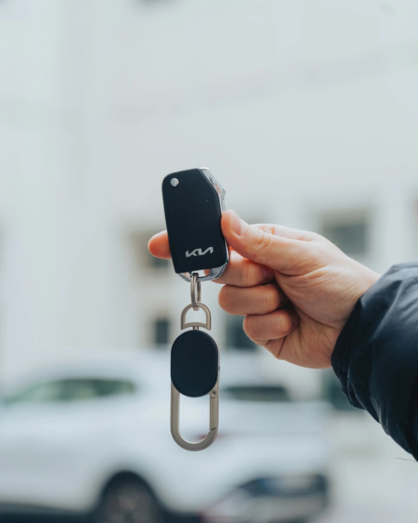 Porte-clés géolocalisation Keyfinder Dual à personnaliser - 9