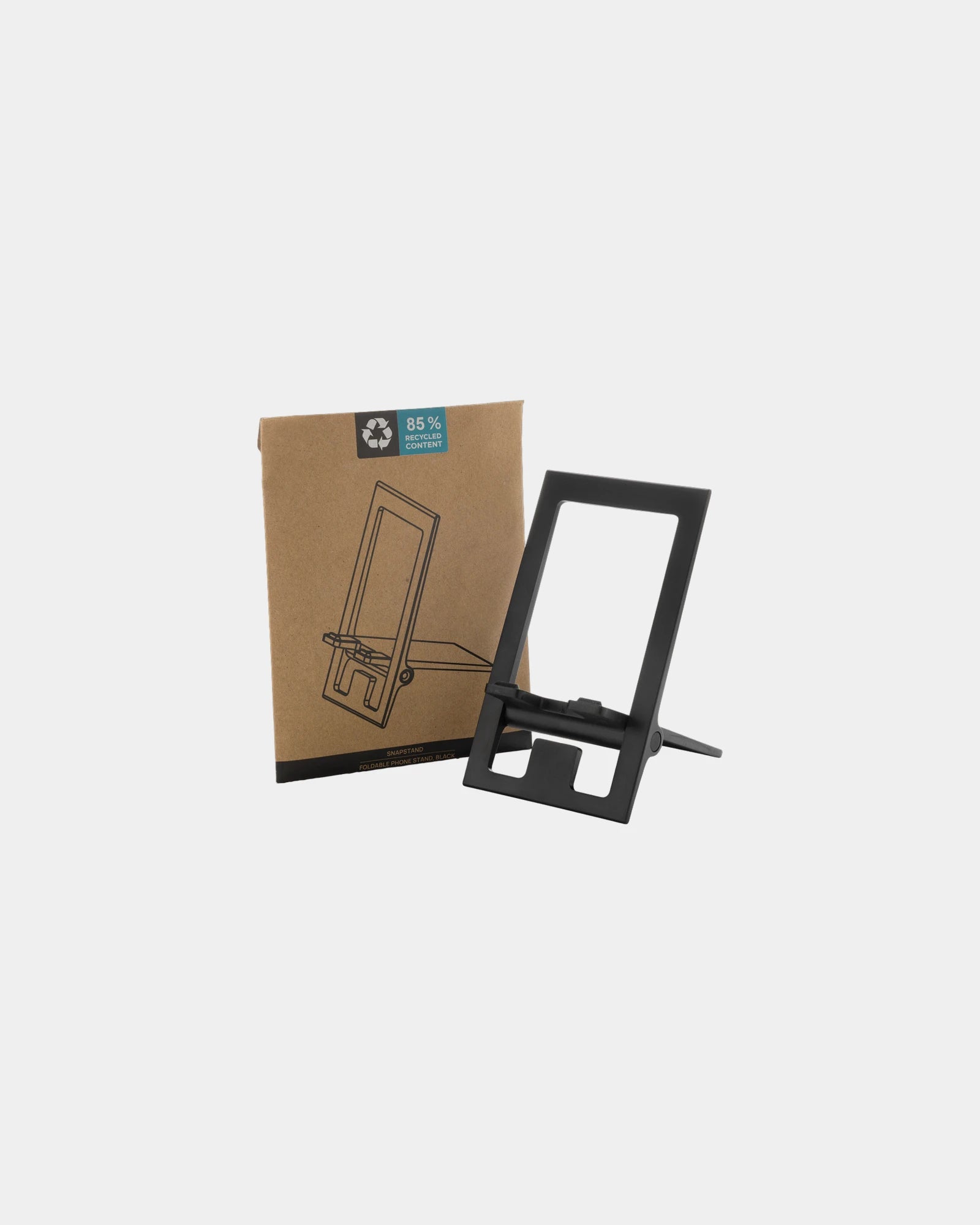 Support téléphone pliable ABS recyclé à personnaliser - 2