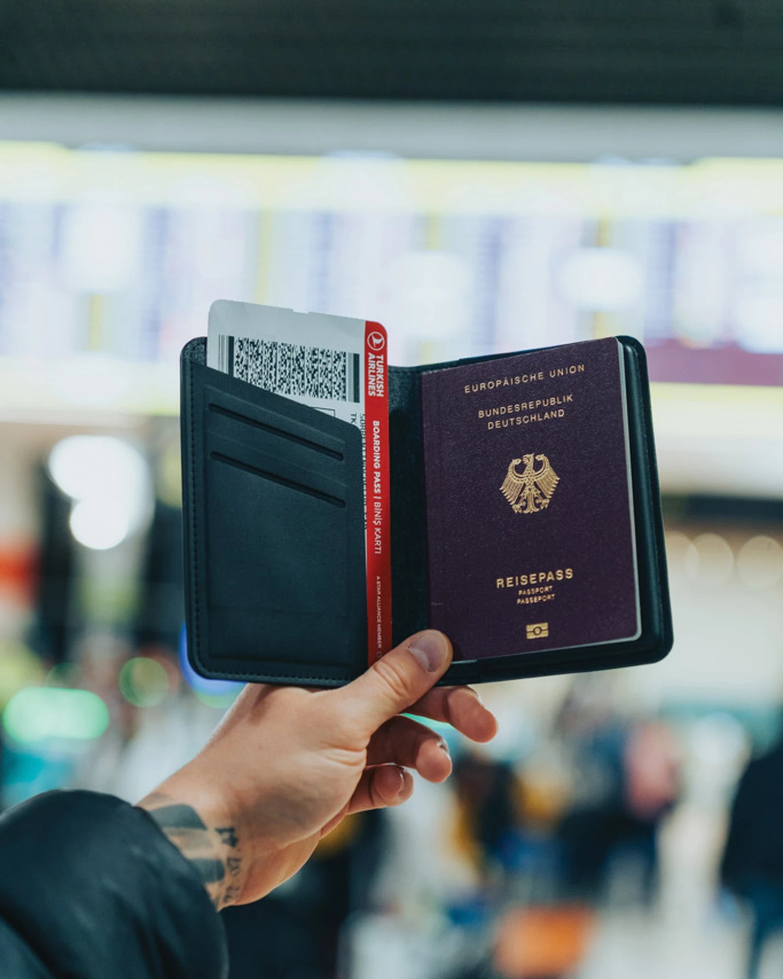 Porte-passeport recyclé RCS à personnaliser - 9