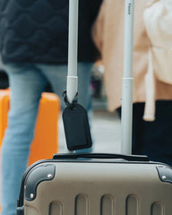 Étiquette à bagages recyclée Globefind Dual à personnaliser - 9