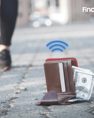Carte géolocalisation ABS recyclé Findit à personnaliser - 9