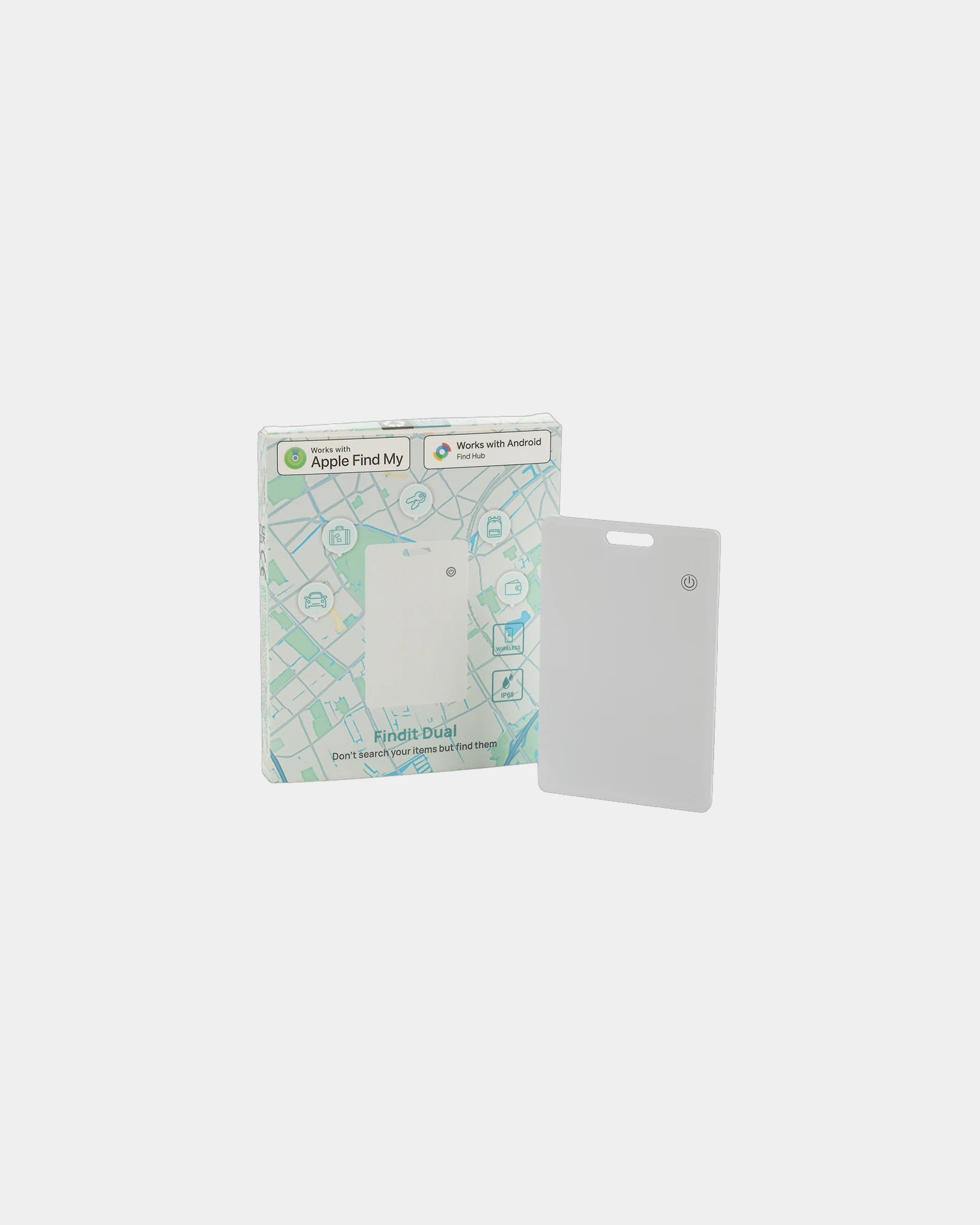 Carte de localisation en plastique à personnaliser - 1