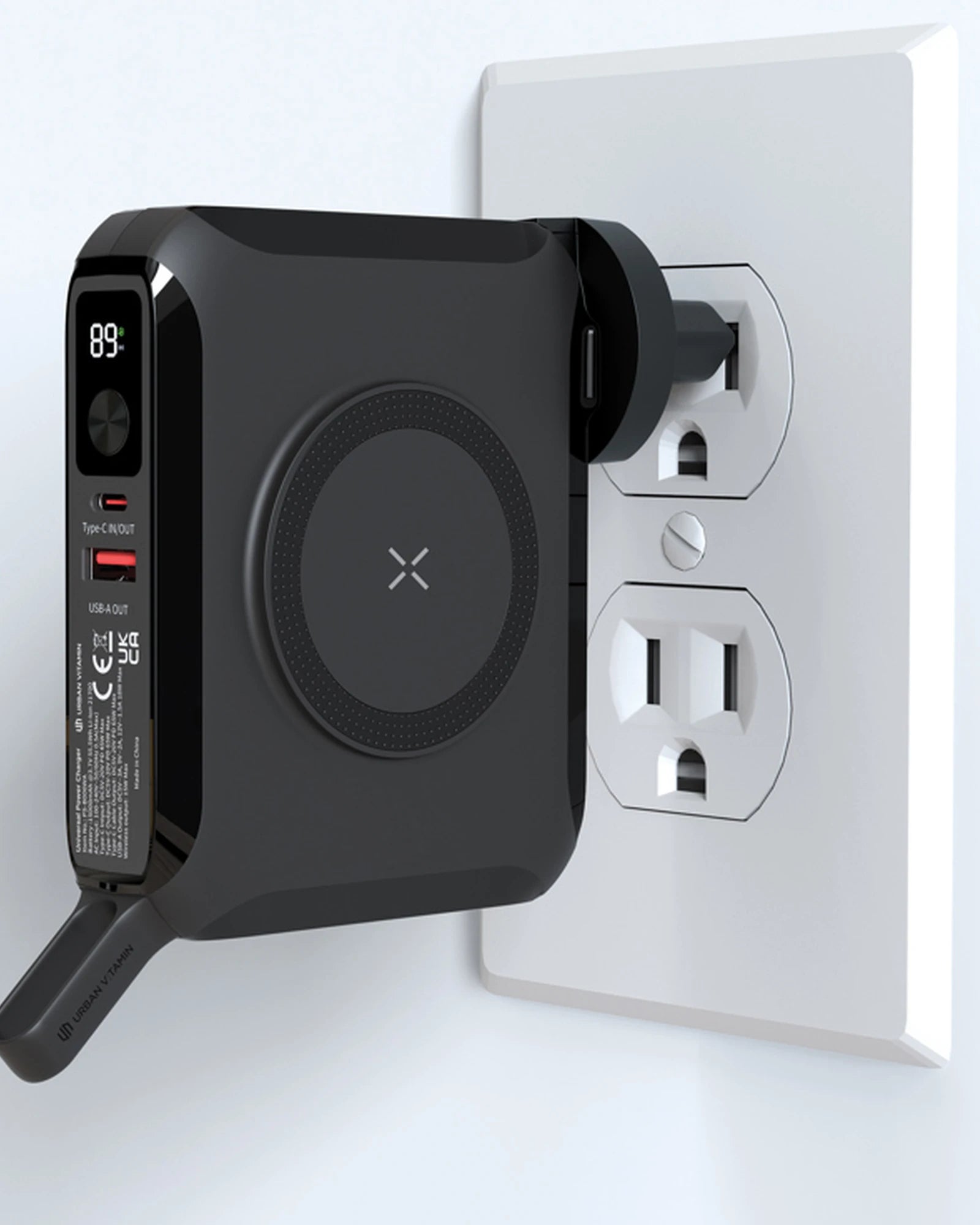 Chargeur 65W universel 5 en 1 Urban Vitamin Oxnard à personnaliser - 6