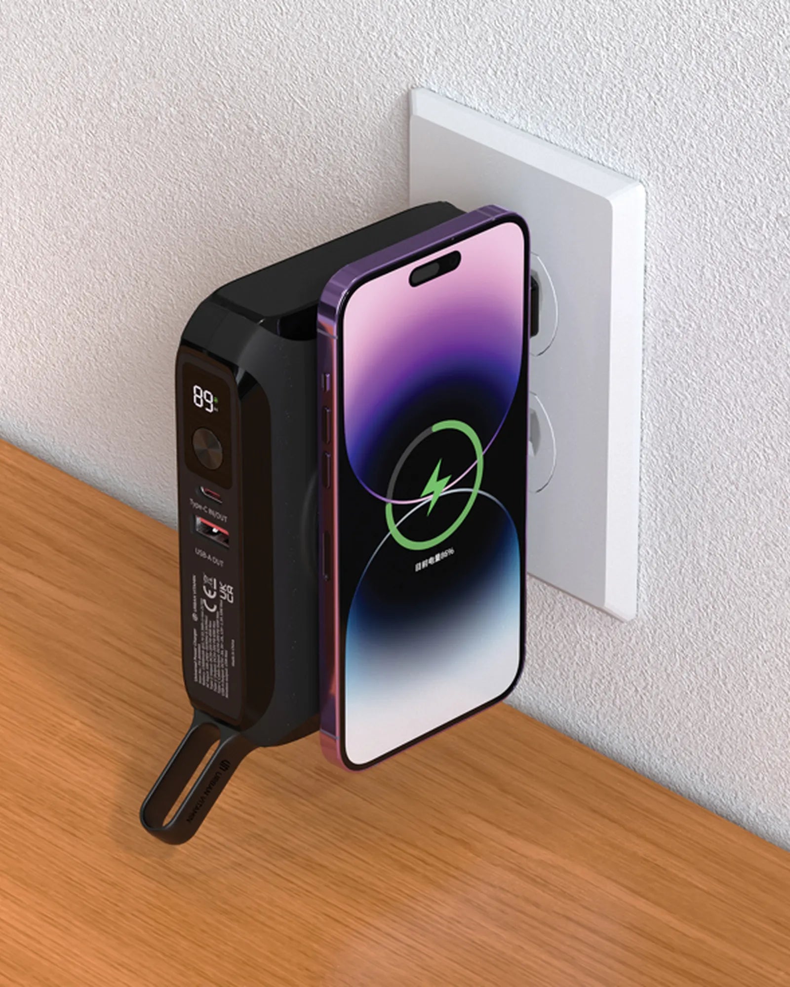 Chargeur 65W universel 5 en 1 Urban Vitamin Oxnard à personnaliser - 7