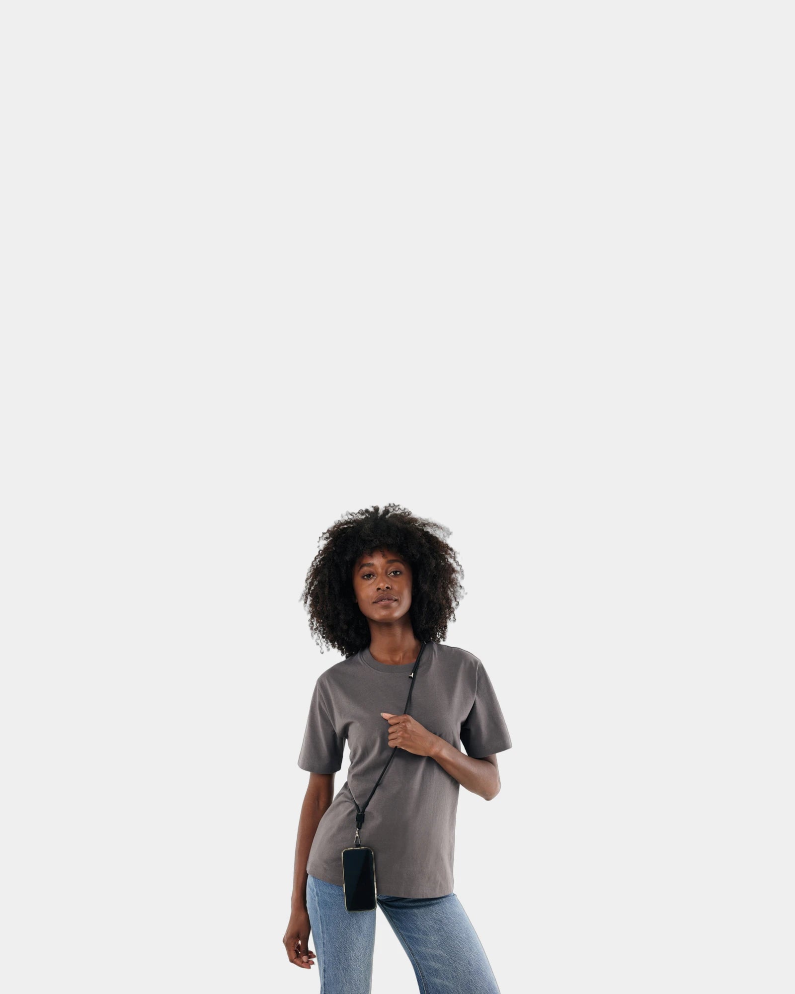 Tour de cou téléphone réglable en rPET CarryLoop à personnaliser - 4