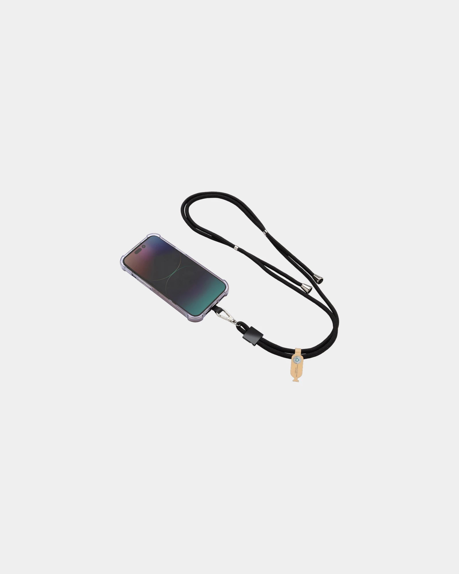 Tour de cou téléphone réglable en rPET CarryLoop à personnaliser - 3