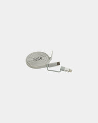Câble magnétique 60W 2 en 1 à personnaliser - Gris