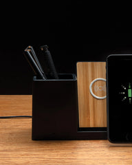 Chargeur sans fil 10W ABS recyclé à personnaliser - 5