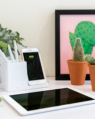 Chargeur sans fil 10W ABS recyclé à personnaliser - 12