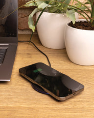 Chargeur rapide sans fil 15W en plastique recyclé à personnaliser - 2