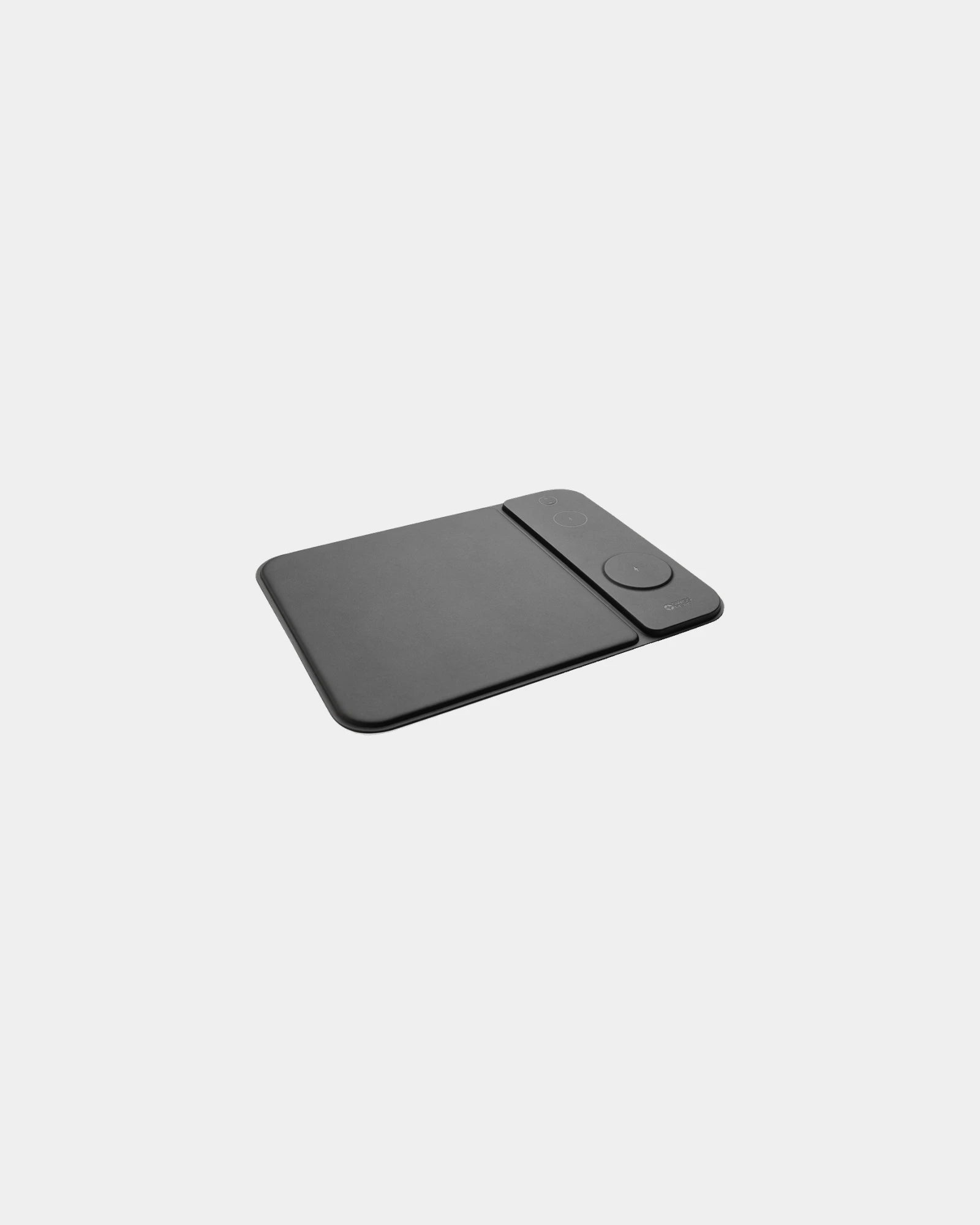 Tapis de souris PU recyclé 15W à personnaliser - Noir