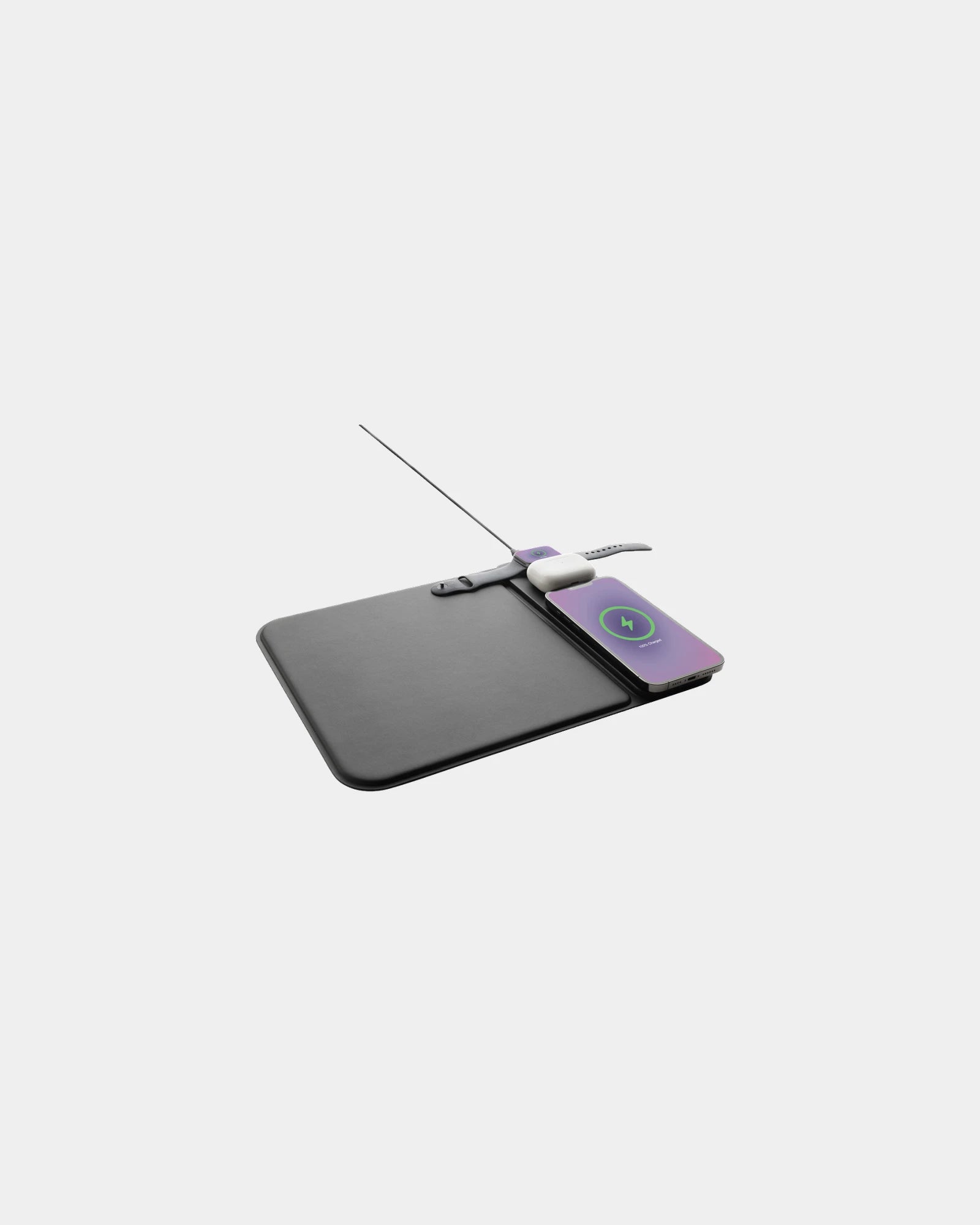 Tapis de souris PU recyclé 15W à personnaliser