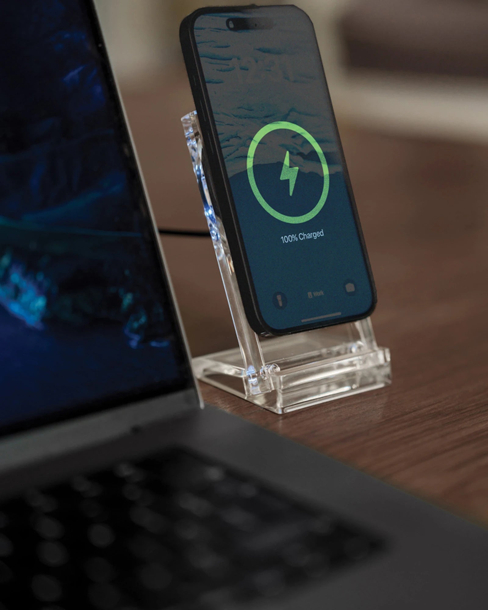 Support magnétique de recharge sans fil 15W à personnaliser - 10