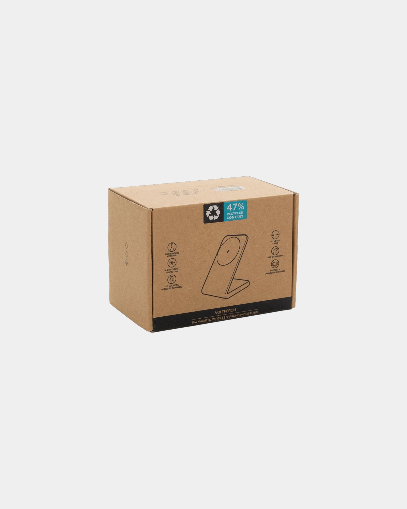 Chargeur magnétique 15W en plastique recyclé à personnaliser - 6