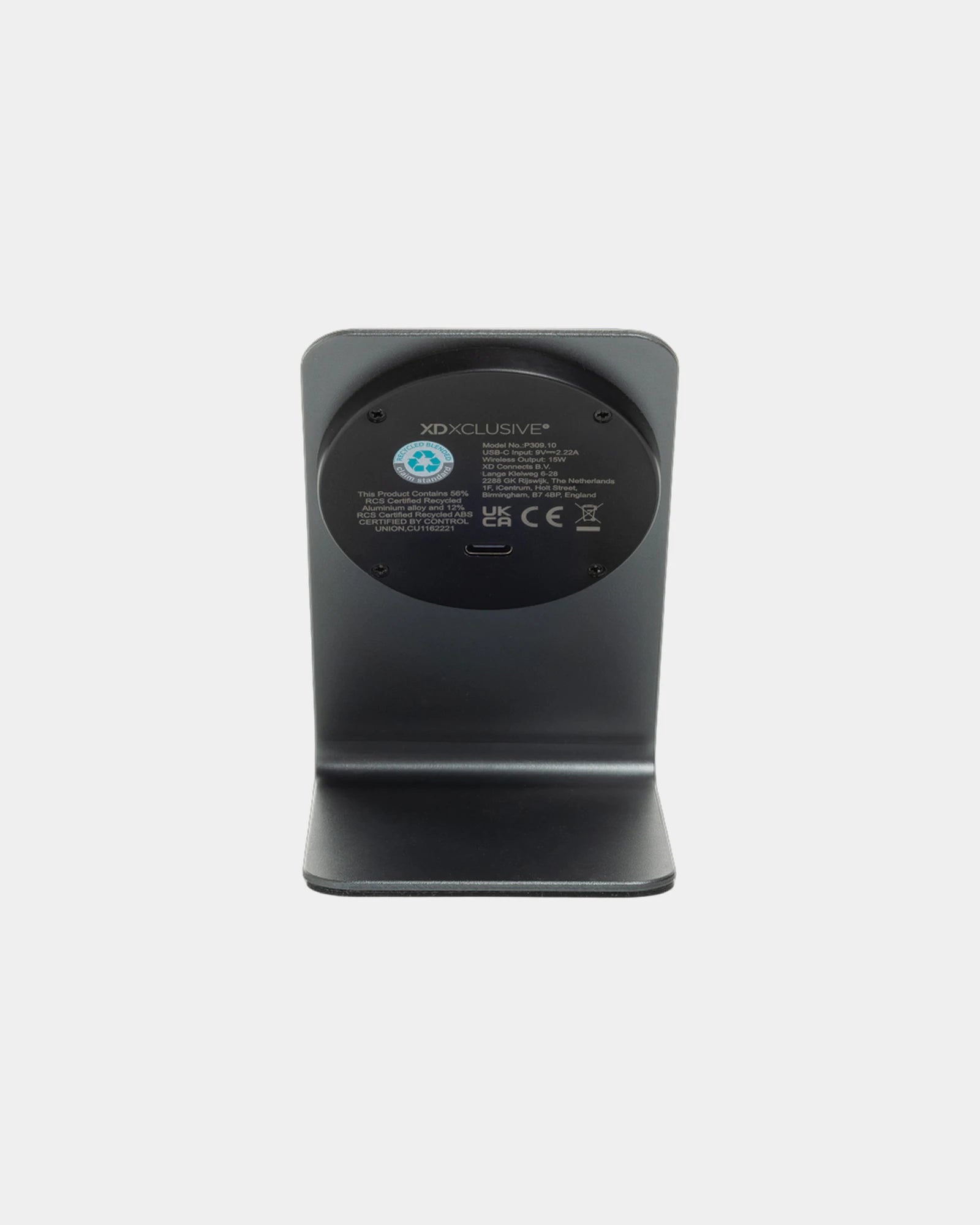 Support de recharge magnétique 15W en aluminium Terra à personnaliser - 5
