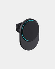 Support magnétique 15W en plastique recyclé à personnaliser - Noir