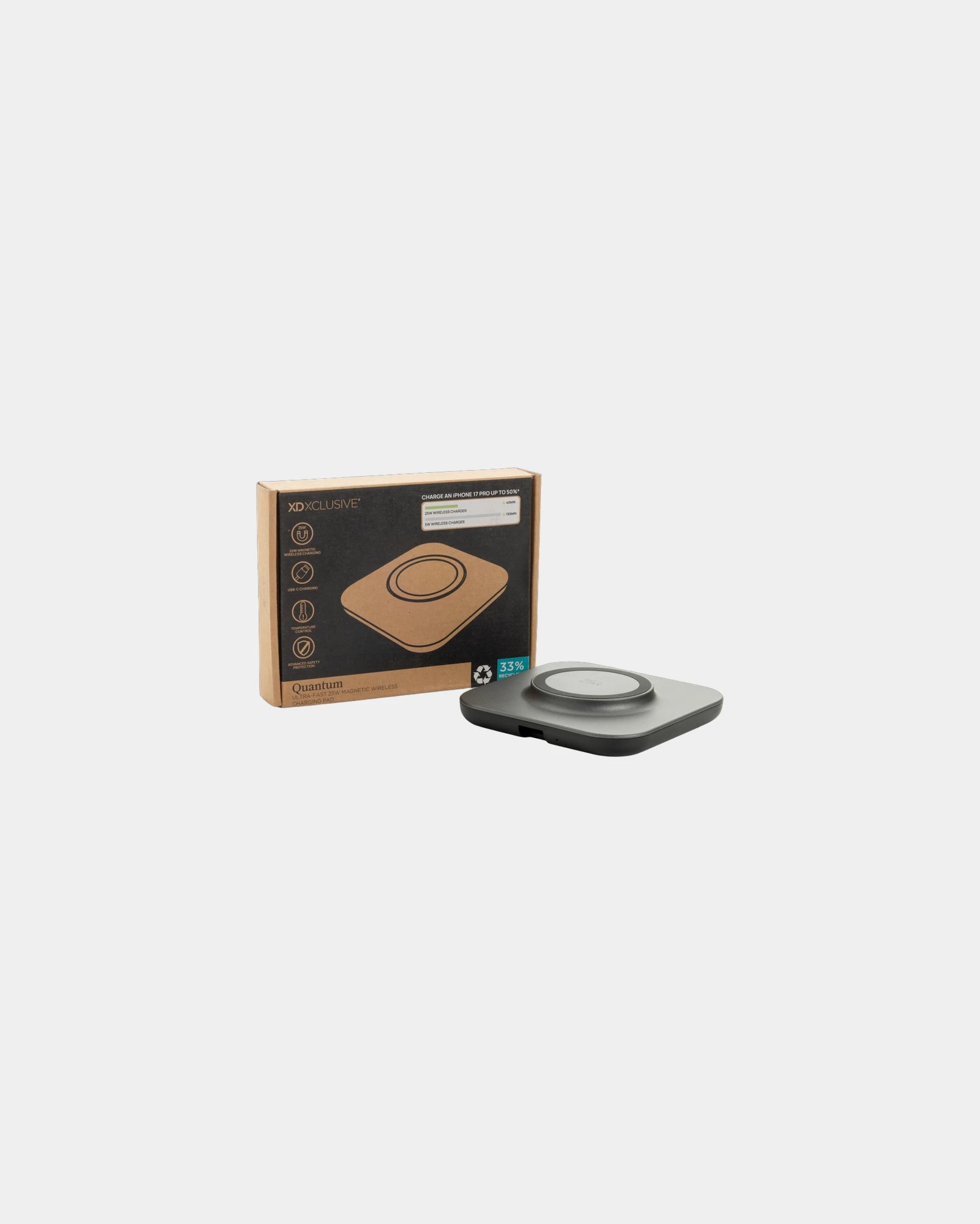 Socle de recharge magnétique 25W à personnaliser - 1