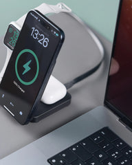 Chargeur 3 en 1 ABS recyclé Urban Vitamin Arcadia à personnaliser - 9