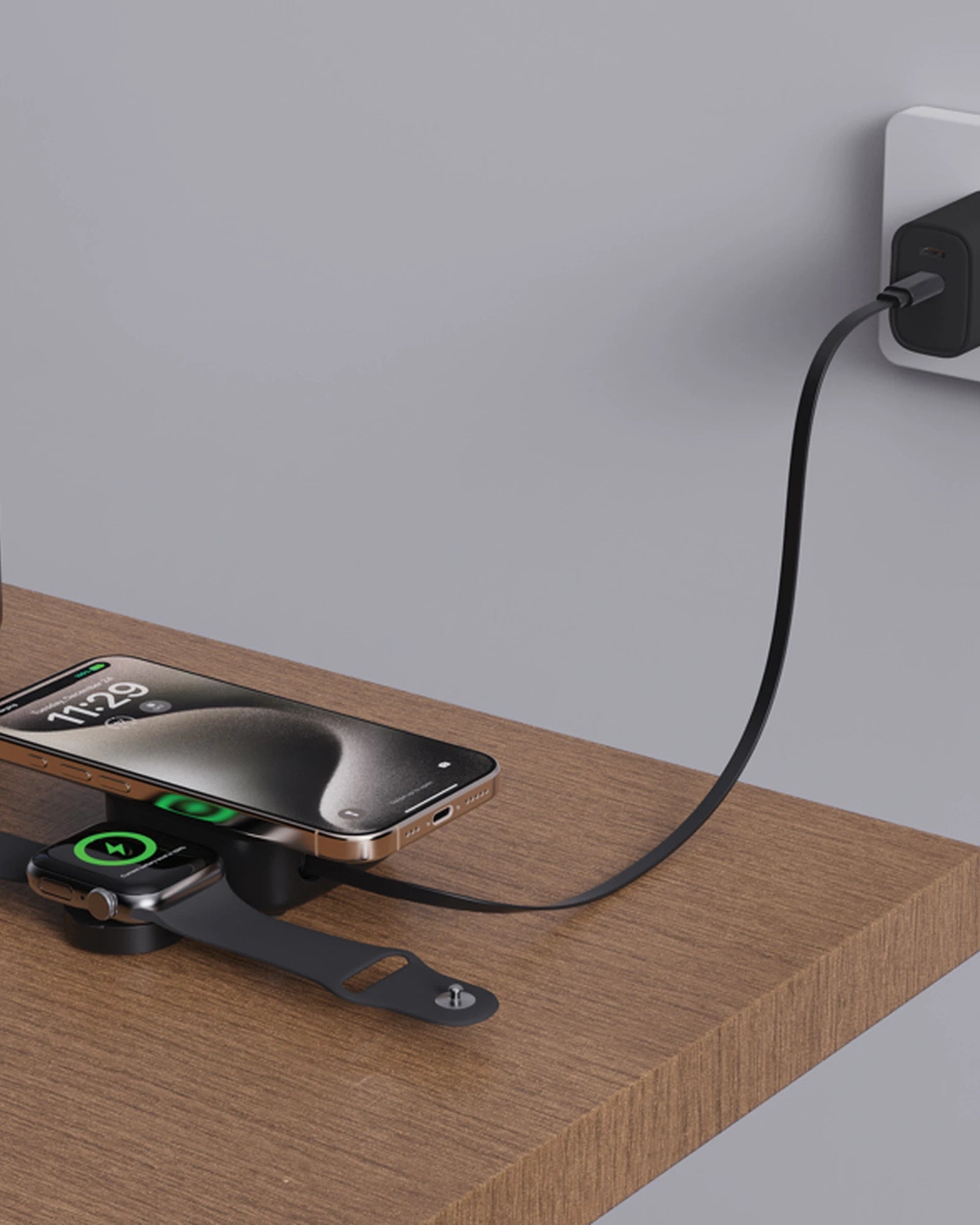 Chargeur sans fil magnétique 15W Urban Vitamin Golet à personnaliser - 6