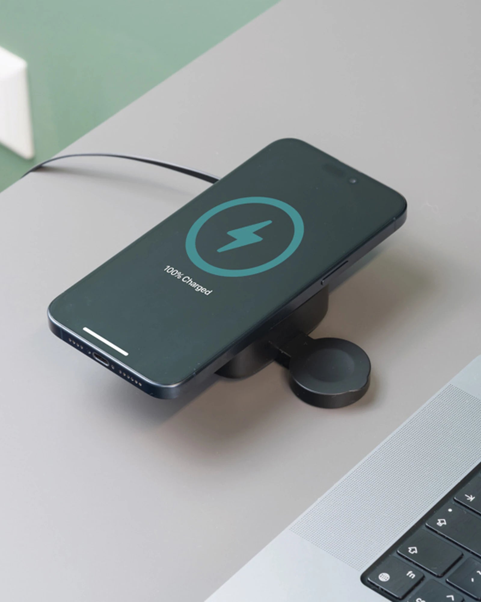 Chargeur sans fil magnétique 15W Urban Vitamin Golet à personnaliser - 8