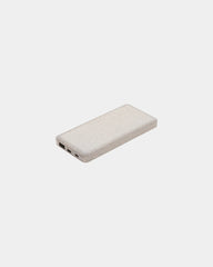 Powerbank fibre de paille de blé 10.000 mAh à personnaliser - Kaki