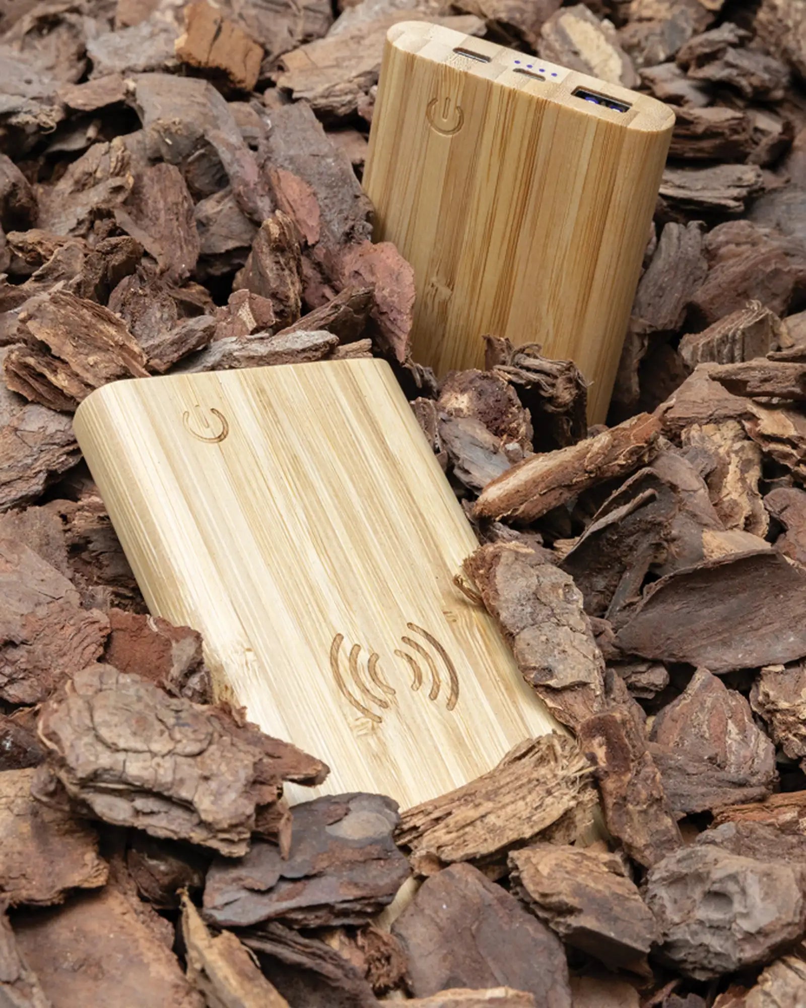 Powerbank 8000 mAh bambou à personnaliser - 7