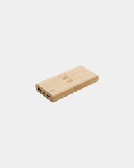 Powerbank 8000 mAh bambou à personnaliser - Marron