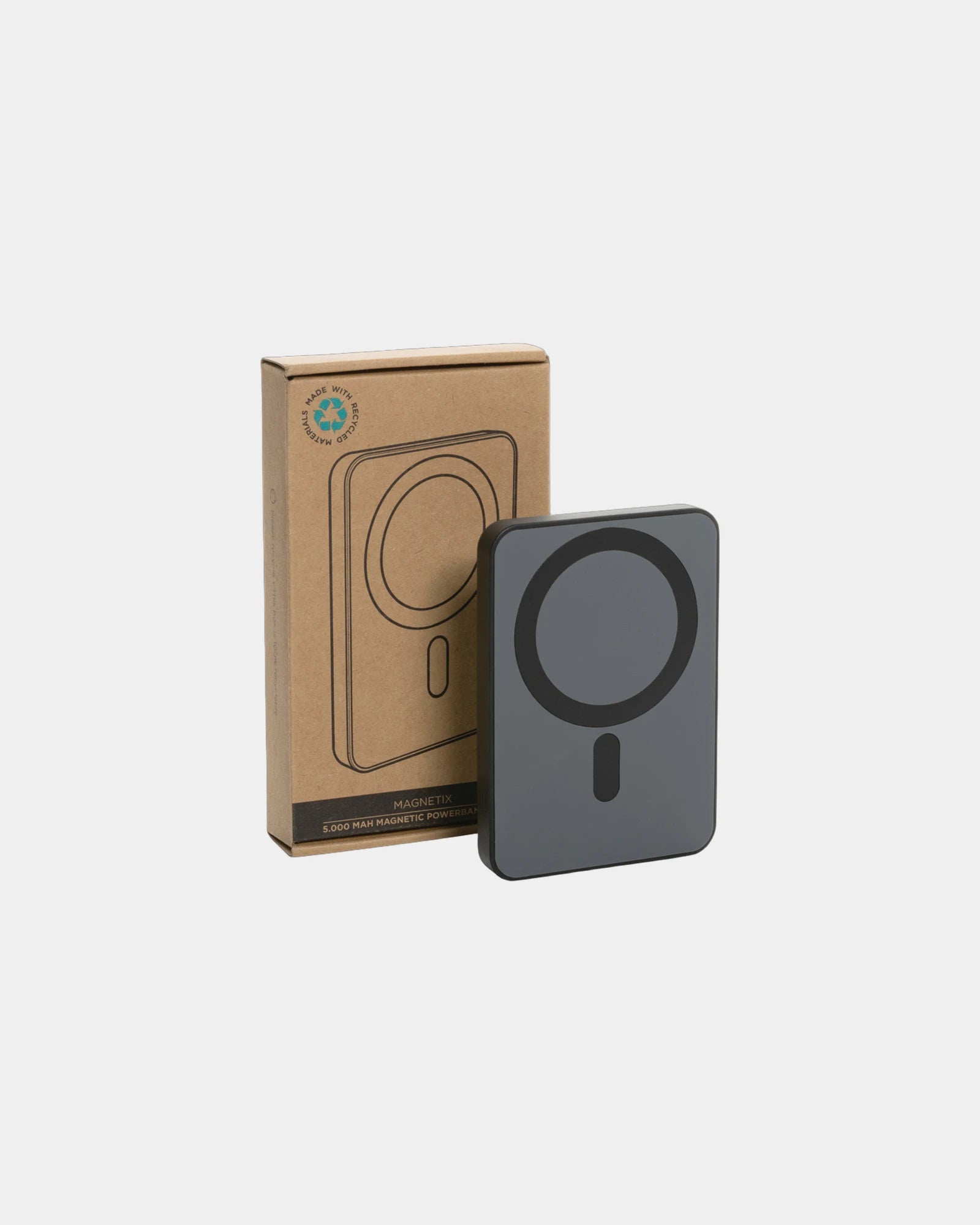 Powerbank magnétique 5000mAh en plastique à personnaliser - 5